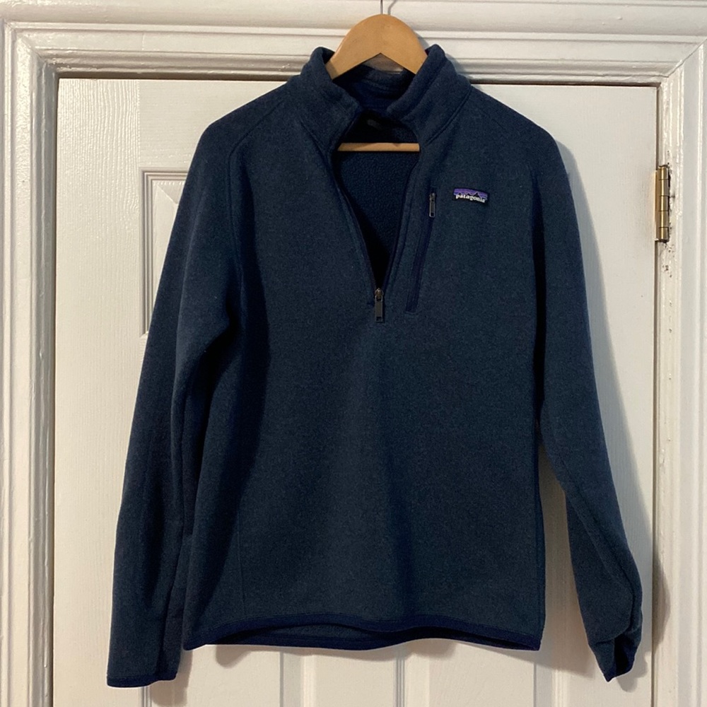 Patagonia Navy quarter zip